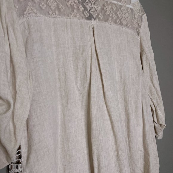 No Label - Taupe/Cream Tunic Crochet Design - Picture 10 of 13